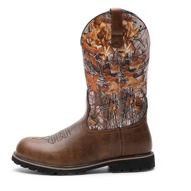 Embroidery Garments - Bottes pour hommes de grande taille