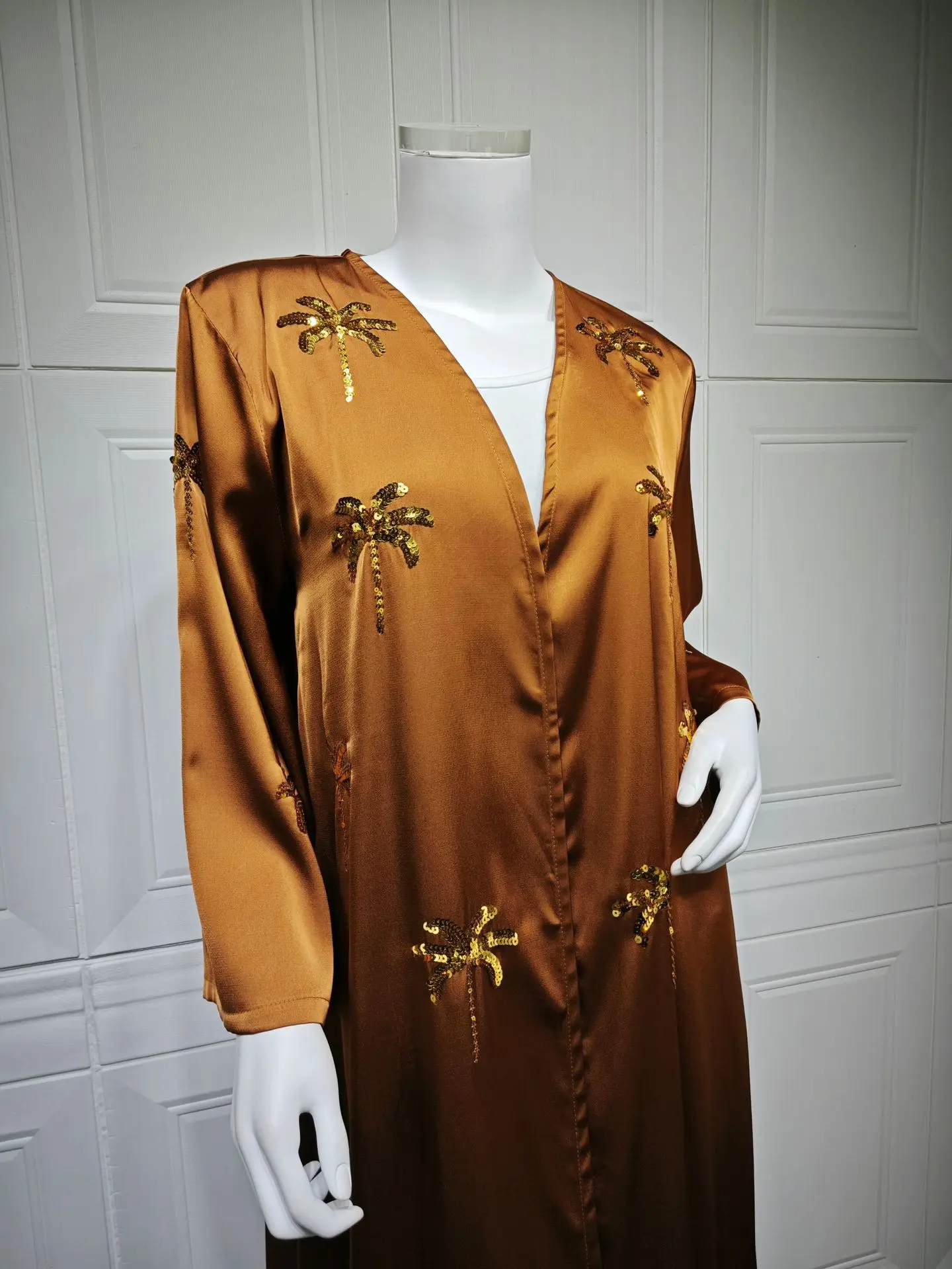 Embroidery Kebaya - Cardigan Modeste Musulman Ramadan Dubaï Aïd