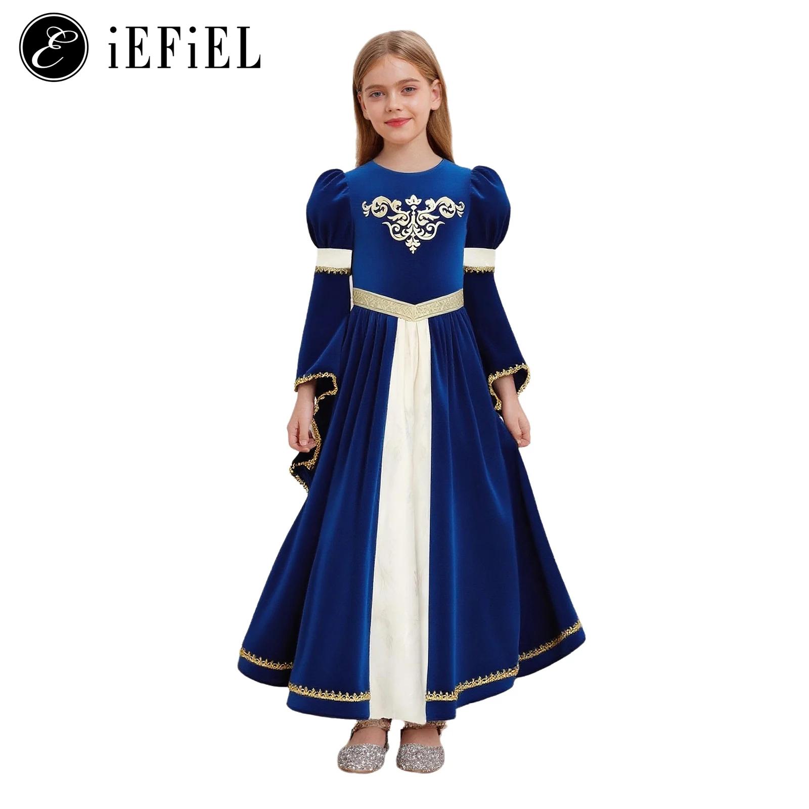 Embroidery Online - Costume de princesse médiévale pour filles,