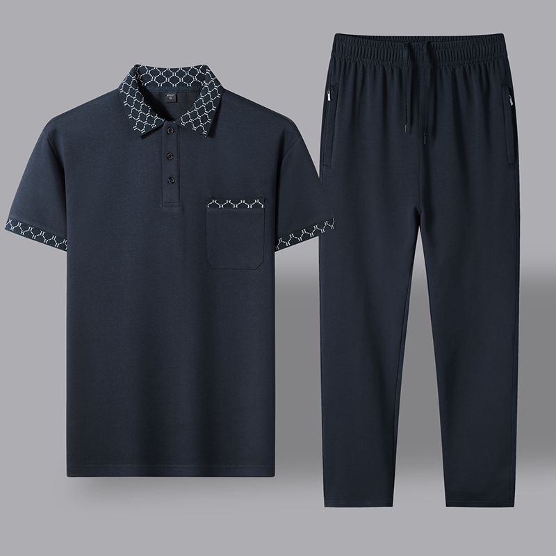Embroidery Cotton Shirt - Ensemble de chemises à manches courtes