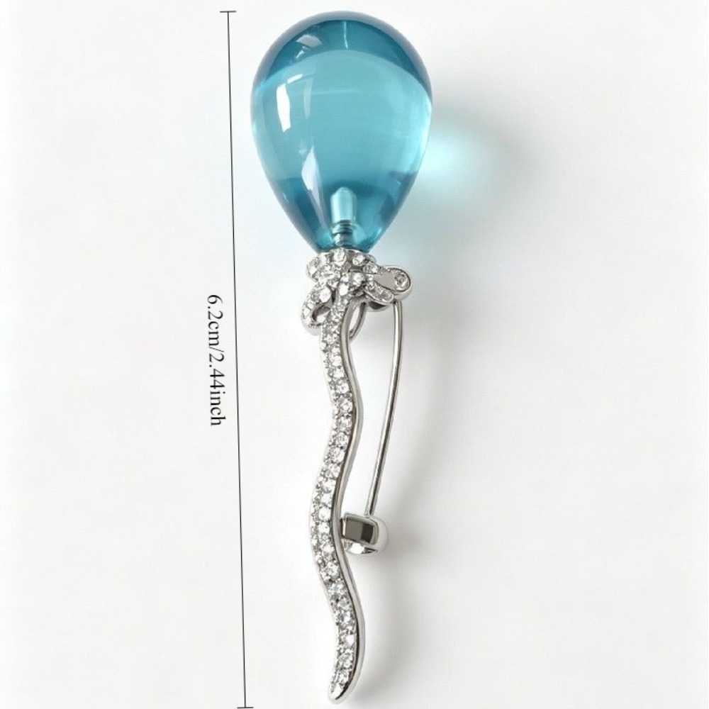 Broche Ballon Bleu Exquis, Ten - Embroidery Bali avis et prix