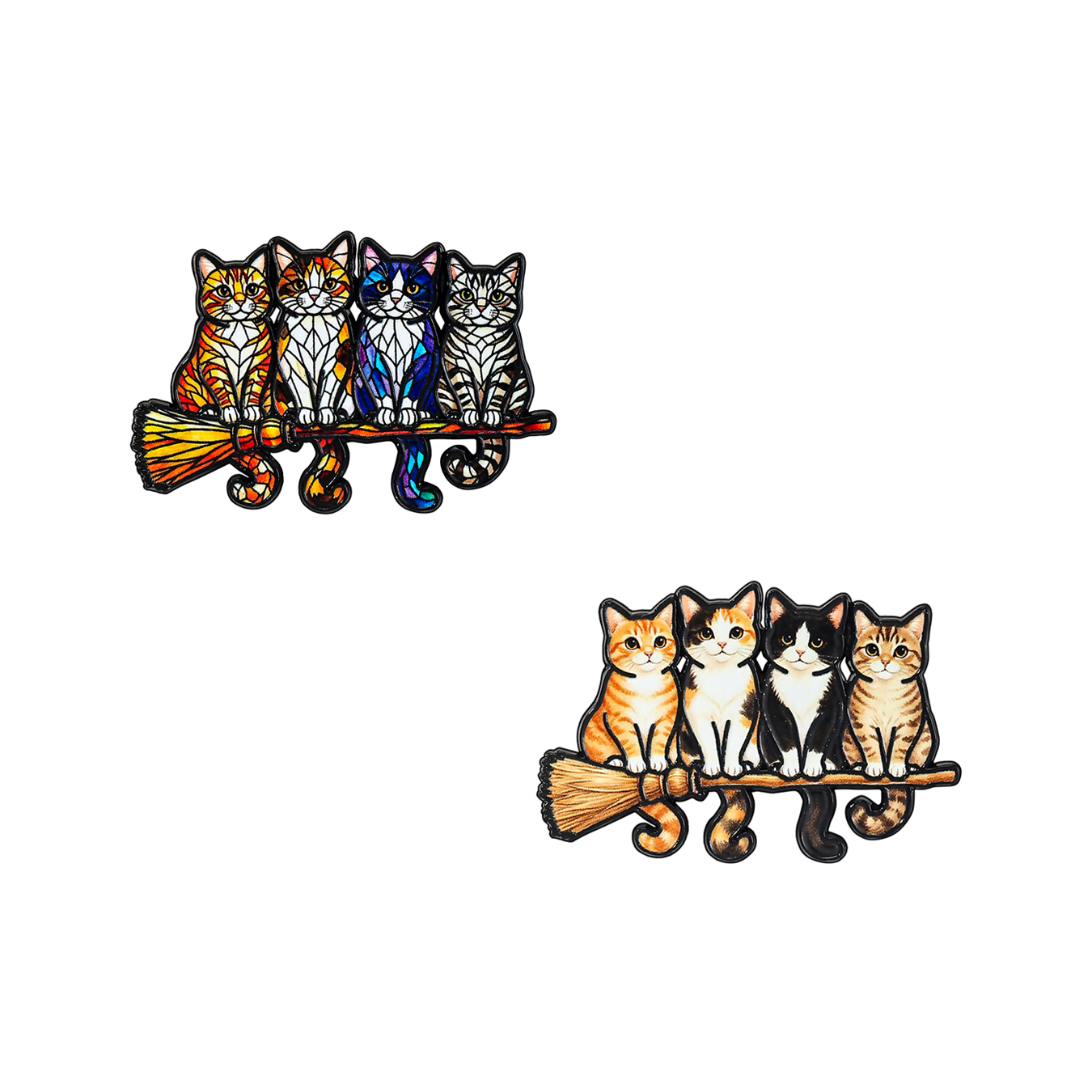 Ensemble de 3 broches chat, mi - Embroidery Reddit avis et prix