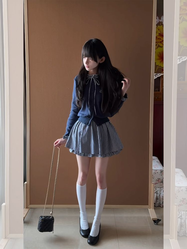 Ensemble 2 pièces japonais pre - Embroidery Cotton Shirt avis et prix