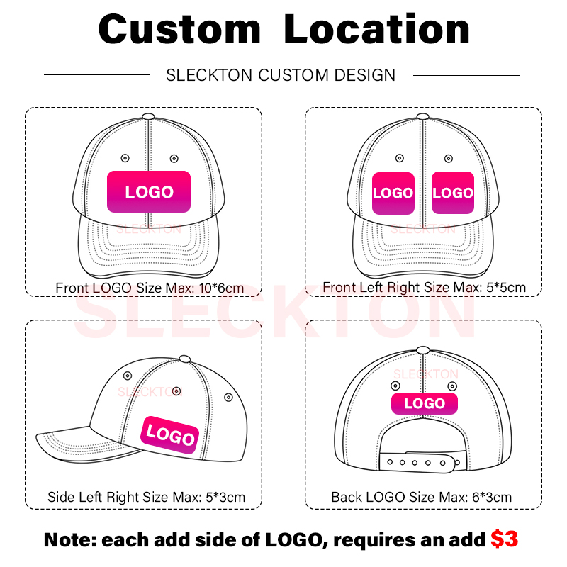 SLECKTON – casquette de Baseba - Embroidery Design Logo avis et prix