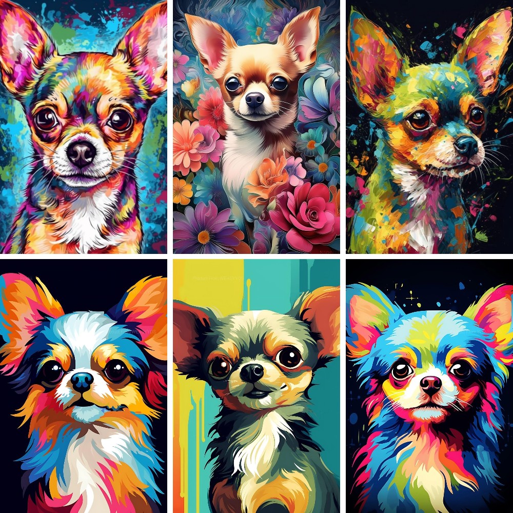 Chihuahua 5D DIY Diamond Paint - Embroidery Bali avis et prix