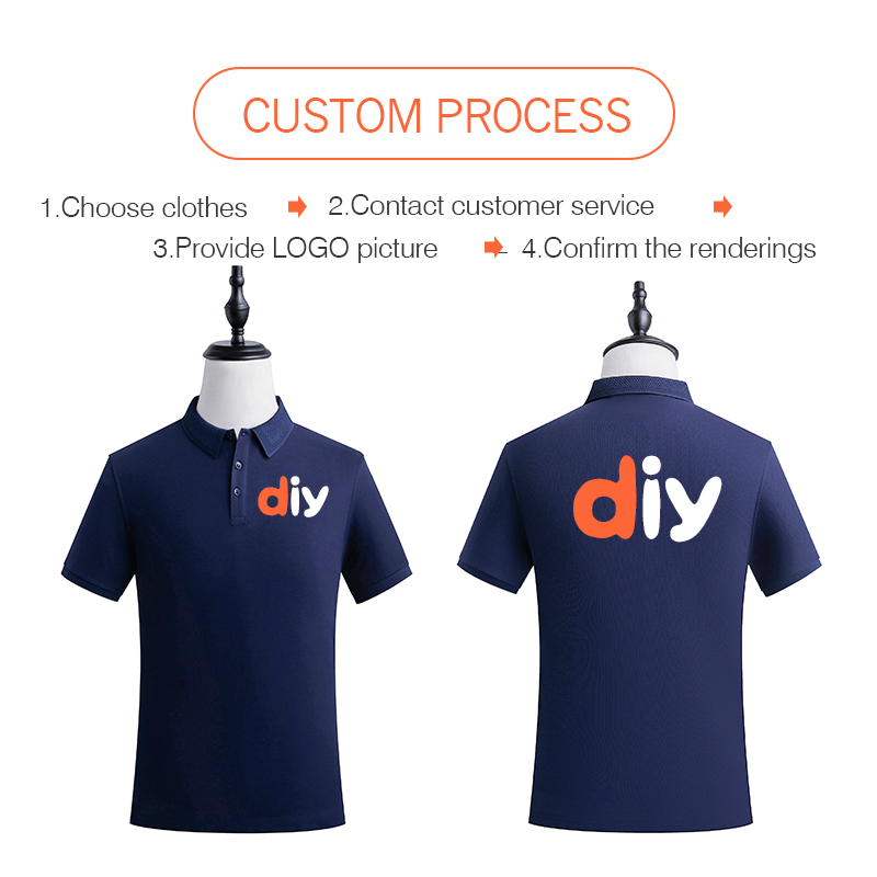 Polo personnalisable, T-shirt  - Embroidery Cotton Shirt avis et prix