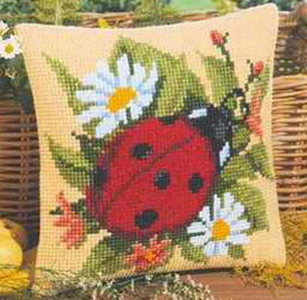 Kit de point de croix CÔTÉ cin - Embroidery Lady Bug avis et prix