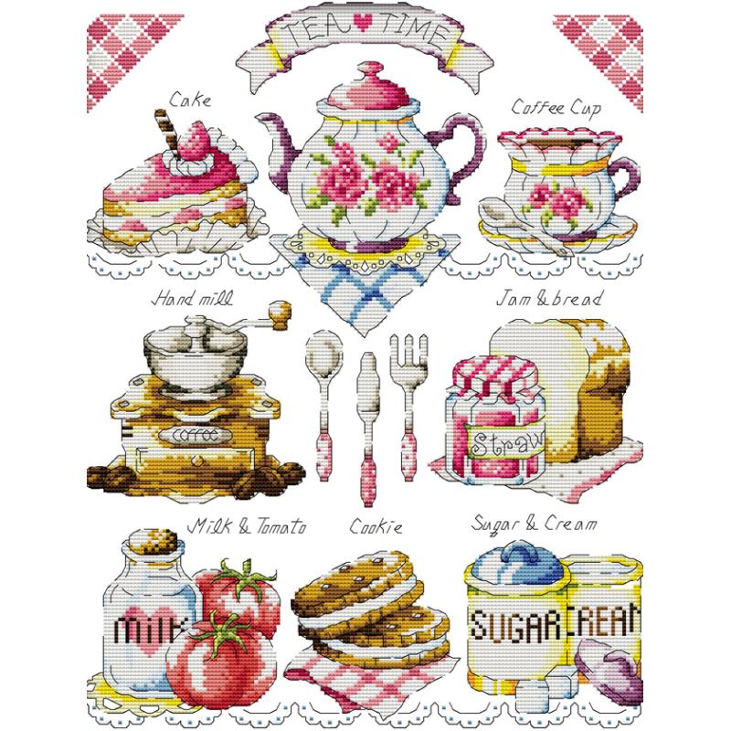 Thé de l'après-midi Dessert mo - Embroidery Meaning avis et prix