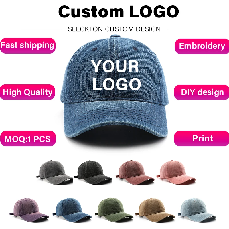 SLECKBOU- Casquette de Basebal - Embroidery Design Logo avis et prix