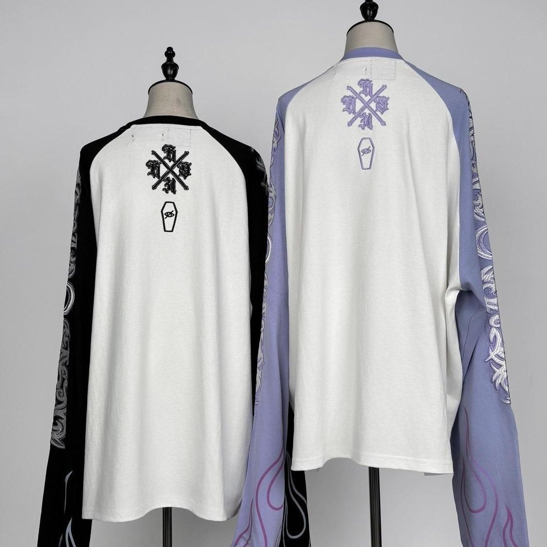T-shirt à manches longues et l - Embroidery Cotton Shirt avis et prix