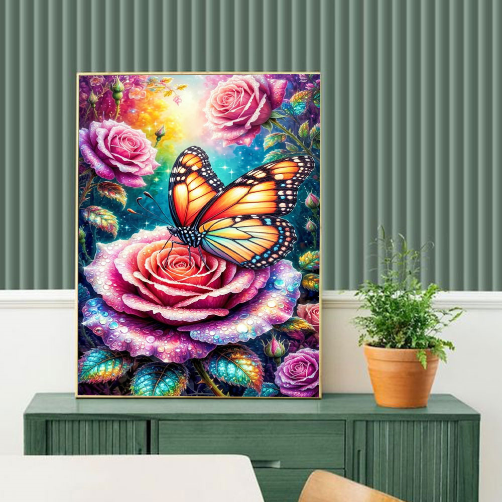Nouvelle Arrivée Mosaïque Diam - Embroidery Rose avis et prix