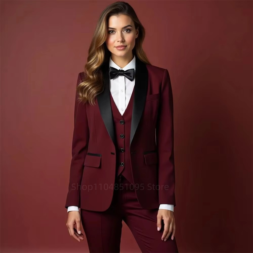 Ensemble tailleur-pantalon 3 p - Embroidery Online avis et prix
