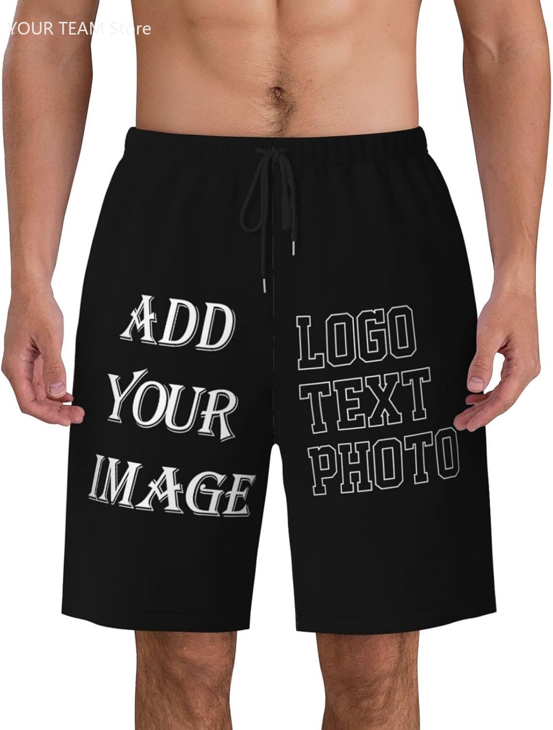 Shorts personnalisés pour homm - Embroidery Design Logo avis et prix